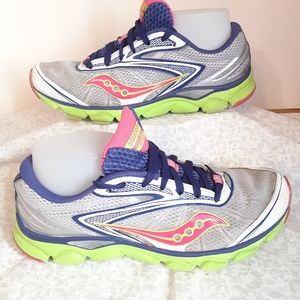 SAUCONY Virratta 2 - Sz 8 - Neon Blue